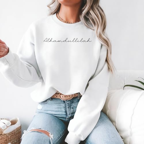 Alhamdulillah Sweatshirt, Islamic Sweatshirt, Muslim Gift idea, Allah Sweatshirt, Ramadan Sweatshirt, Gifts for Muslims, Ramadan Mubarak, Islamic Clothing, Gratitude Sweatshirt, Islamic Calligraphy2
