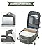 Imagen de SZLX Mochila Viaje Cabina Avion 40x30x20 Mujer Ryanair Equipaje de Mano 40x30x20 Vueling Wizzair Mochila Viaje Bolsas de Viaje Easyjet para Portatil 14 pulgadas Hombre con compartimento zapatos