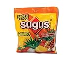 Sugus Jumbo Lychee & Pineapple Flavoured Chewy Candy by Sugus