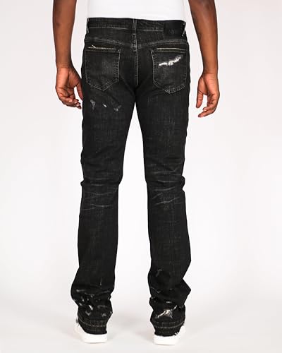 Men's Stacked Jeans with Flare3