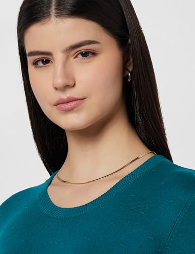 Image of Max Viscose Blend Women's Textured V-Neck Lightweight Sweater