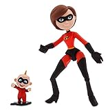 Pixar Mrs. Incredible and Jack-Jack Action Figure Set