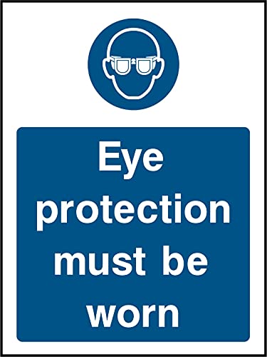 Une protection oculaire évitez les accidents avec ce panneau d'obligation