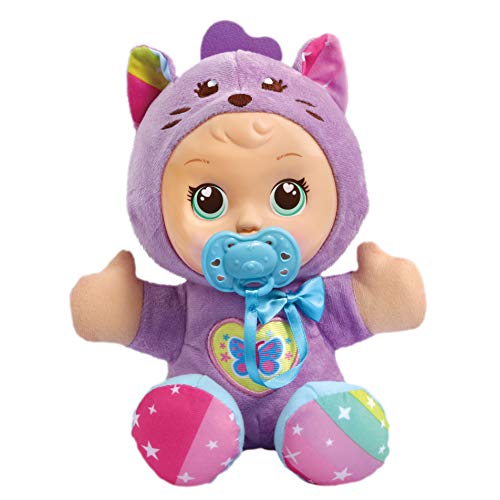 VTech Little Love 3480-526422 Poupée Interactive Qui Parle et enseigne Les Lettres, en appuyant sur sa barrière pour écouter Les Soins Dont Vous Avez Besoin...