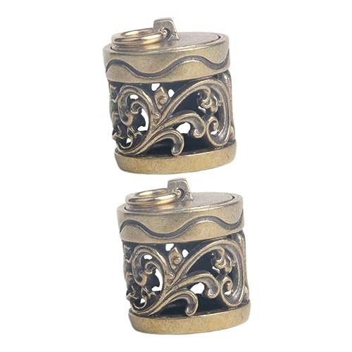 Parliky 2 Unidades Pingente De Sachê Pingentes De Medalhão De Gaiola Pingentes De Gaiola Charme De B