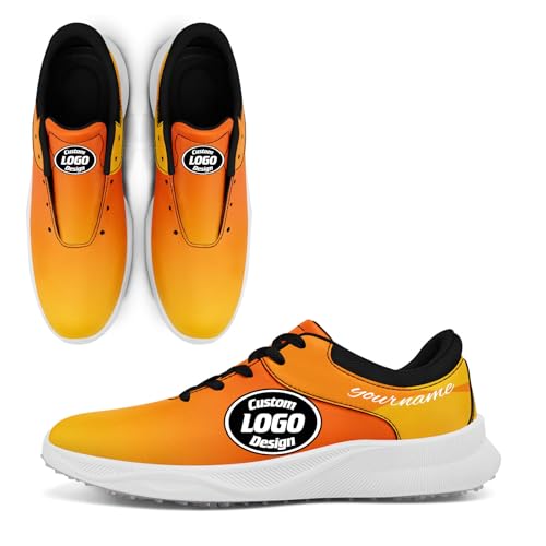 Custom Golf Shoes for Teams Clubs Unisex Personalized Name Words