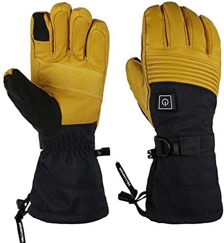 Gants chauffants arthrite et froid aux mains pour le ski et la neige