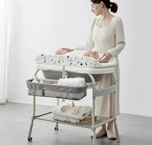 طاولة تغيير الحفاضات للاطفال 6 في 1 من هابي كيدو