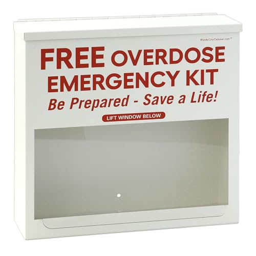 Image of | OD Emergency Kit Distribution Cabinet | High Visibility Cabinet for Emergency Supplies (OD Kit Not Included)