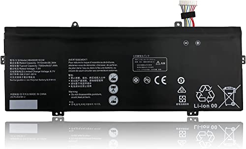 Batterie HB4593R1ECW pour Huawei Matebook X Pro et MagicBook