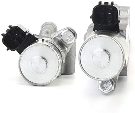 23796-EA20A 23796-EA20B Variable Valve Timing Solenoid VVT Valve Left + Right Compatible With Infiniti 3.5L 350Z Altima Frontier Maxima Quest Murano