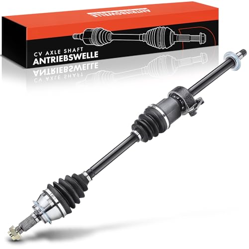 Frankberg Arbre de Transmission Boîte de vitesses manuelle sans bague ABS Essieu Avant Droite Compatible avec M.i.n.i R50 R53 1.4L 1.6L 2001-2006 Remplacer# 31607518238