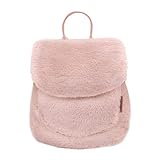 [イー・エクス・ピー・ジャポン] ファーベビーリュック ベビーピンク 秋冬向け エコファー キッズ リュックサック 一升餅サイズ e-bluc35