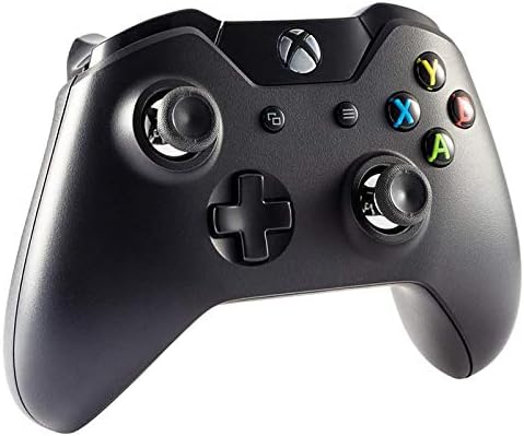 eXtremeRate 10pcs Silver Rubberized Chrome Thumbsticks Analog Sticks Buttons Set Replacement Parts for Xbox One for Xbox One Elite for Xbox One S/X and for Xbox Series X & S Game Controller