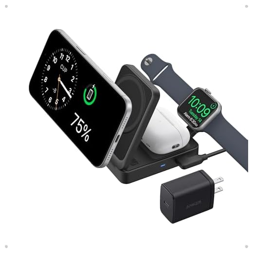 3 in 1 Magnetic Charging Station for Apple