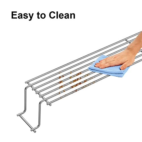 Safbbcue 69866 Warming Rack Replacement For Weber Spirit E210 S210 E215 E220 Spirit E210 Classic Gas Grills 21.5" Warming Grates Weber 46010074 46310001 47100001 #TOP5
