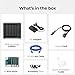 Synology DS925+ NAS-Server-Bundle 4 Schächte (8 GB RAM, 32 TB HDD) – 4 x 8 TB Synology NAS HDDs, Hochleistungs-Desktop-Netzw... – Inklusive externer 512 GB SSD für Backup