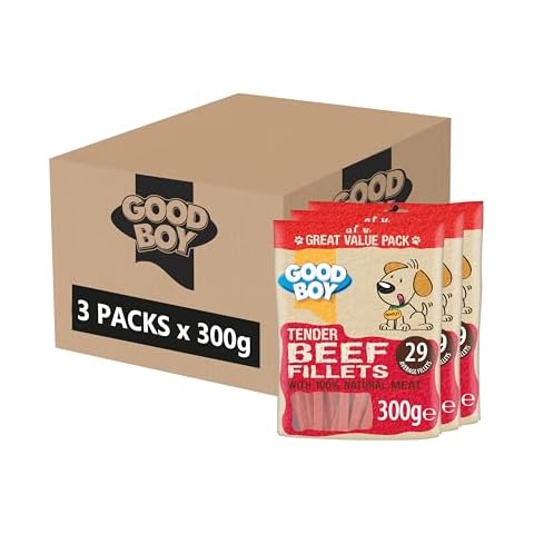 Good Boy Beef Fillet Natural Dog Treats Cover