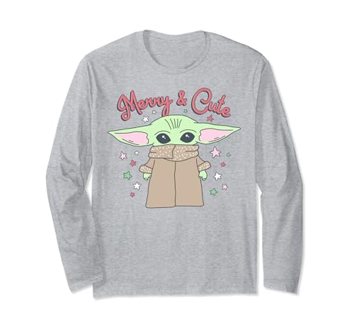 T-shirt long Star Wars The Mandalorian le cadeau idéal de Noël pour fan