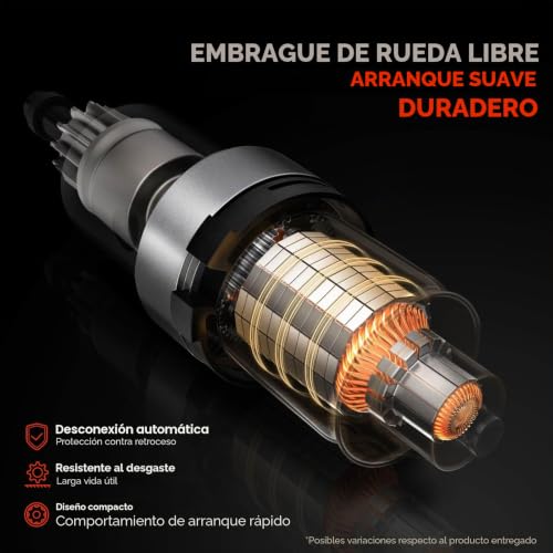 Motor de arranque de 10 dientes para coche Tourneo Connect 1.8L de 2002 a 2013 5