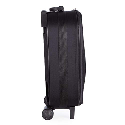 Mala de Viagem Pequena de Bordo em Poliester Ika Comet Preta