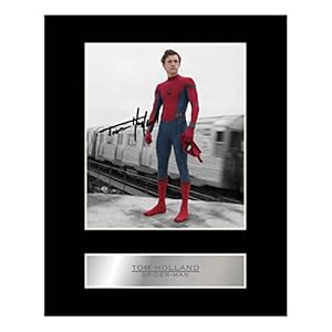 Gesigneerde handtekening afdrukken van Tom Holland, Spider-Man