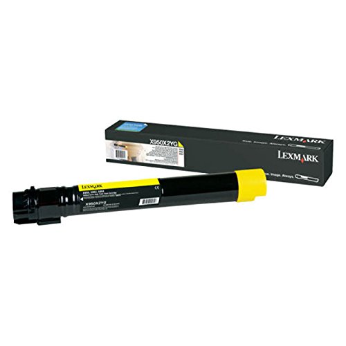 Cartouche Lexmark X950X2YG jaune contre les impressions ternes