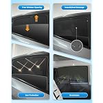 Car Window Shade for Forester 2019-2024,2 Pack UV & Glare Protection, Breathable Privacy Screen, Insect & Bug Blocker Magnetic Mesh Side Rear Sun Shades for Baby Camping, Napping & Travel - Image 5