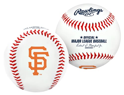 Image of Rawlings | 2026 MLB Baseball with Team Logo | All 30 MLB Teams Available