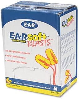 3M 33 dB Polyurethane Foam Ear Plugs Yellow 200 pair