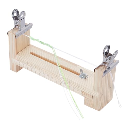 Gabarit en bois pour bracelet paracorde UNICRAFTALE : outil de tressage réglable à la main avec pinces