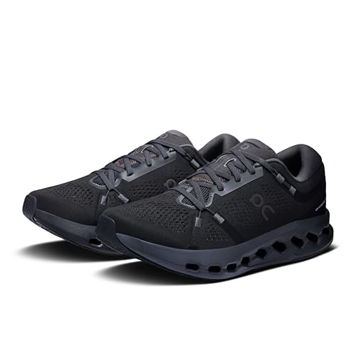 On Mens, Cloudsurfer 2 Black/Black 10.5 Medium