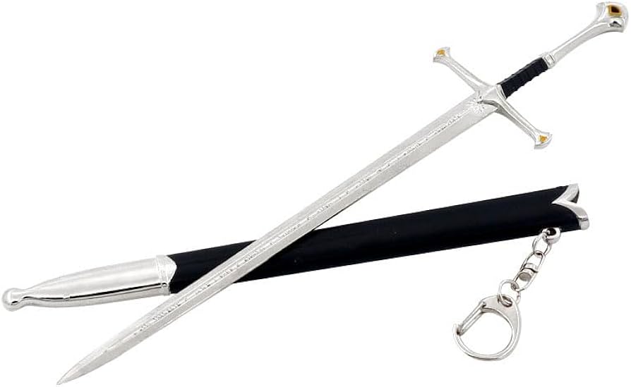 Amazon｜ARAZI ナルシル剣モデル、22cm、セットには鞘とディスプレイ