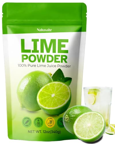 12oz Freeze Dried Lime Powder, 100% Pure Lime Juice Powder