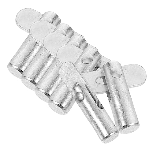 Gatuida 8 Piezas Pasadores de Bloqueo Galvanizados para Andamios Accesorios Pequeños y Resistentes Pasadores Fijos Reemplazables para Uso Exterior y Fijación Segura
