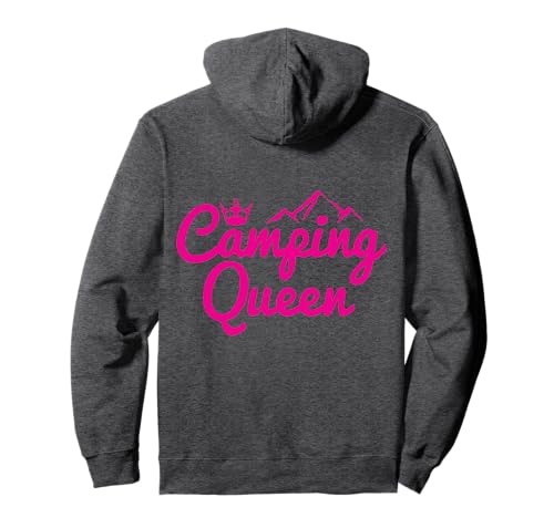 Camping Queen Krone Berge Wohnmobil Zelt Königin Pullover Hoodie