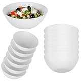 Design moderne : avec son look simple, le saladier s'intègre facilement dans n'importe quelle décoration de cuisine ou de table. Le design minimaliste les rend adaptés aussi bien pour un usage quotidien que pour des occasions spéciales.