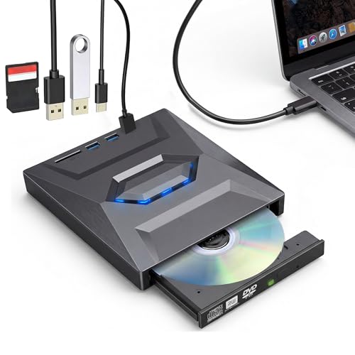 Lecteur graveur DVD externe USB type C pour réparer le manque de ports