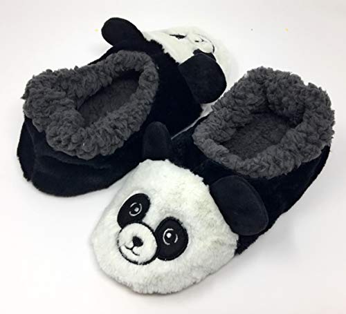 Image of ooohyeah Women's Funny Fuzzy Animal Slippers, Cute Cozy Non-Slip House Slippers for Women, Manatee Splash