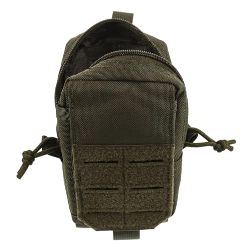 Healeved Belt Pouch for Men Multi Purpose Outdoor Waist Bag with Dedicated Phone Pocket Versatile Tool Storage for Hiking Camping and Daily Use Spacious Dual Design