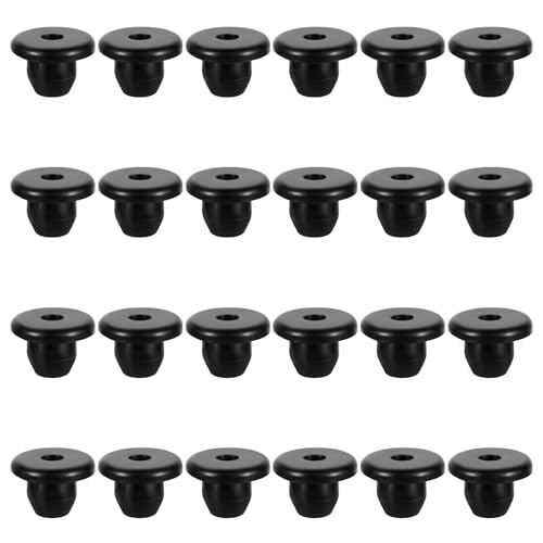 Image of Hydraulic Jack Oil Plugs 24Pcs Oil Filler Plug,Rubber Floor Bottle Jack Plugs Universal Jack Replacement Accessories for Oil Reservoir Filler Hole（8.5mm）