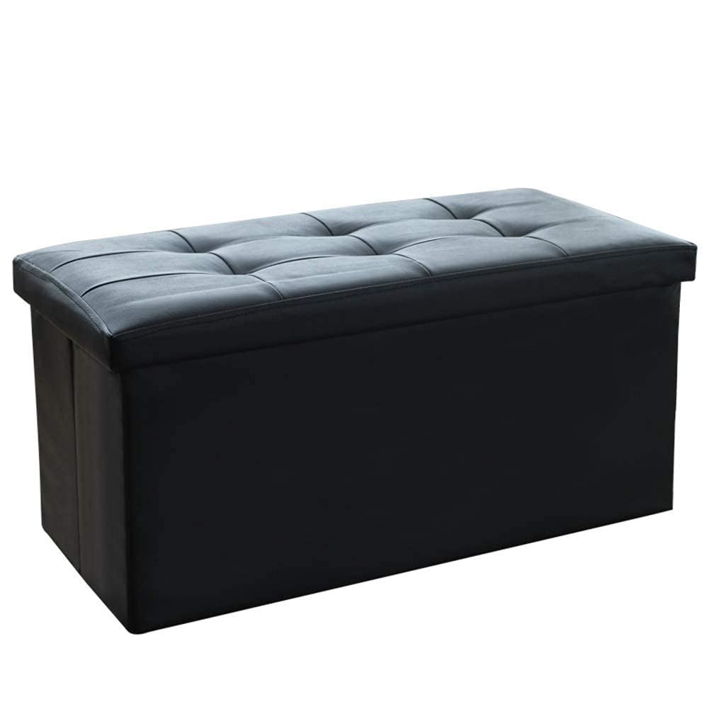 Pouf de rangement pliable en tissu pour éliminer le désordre