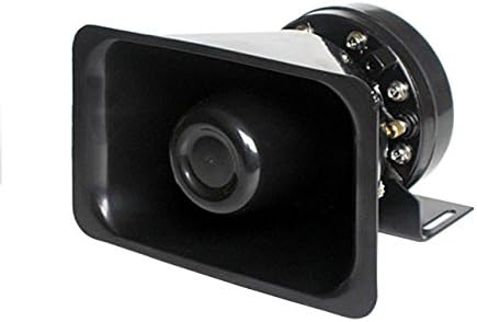 Amazon 車載用 拡声器 12v 100w パターン5種サイレン スピーカー Fj1390 カーアラーム 車 バイク