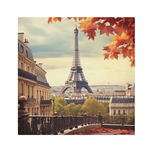 Servilletas de Tela Paris Tower Set x6 miniatura 1