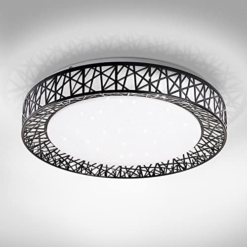 Plafonnier LED moderne pour cuisine et chambre à intensité variable