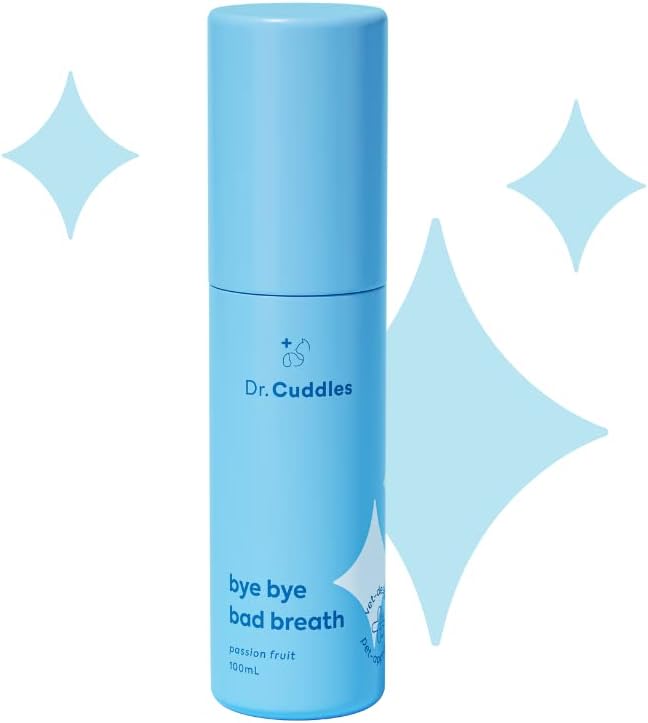 Dr.Cuddles Fresh Breath Dental Spray for Pets - Dog & Cats Dental Spray for Healthy Teeth, Dogs Dental Care, Cats Oral Care, Bye Bye Bad Breath : Pet Supplies