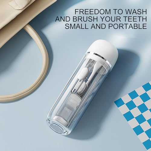 Kit de brosse à dents de voyage avec protecteur multifonction rigide - 3