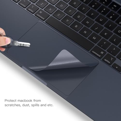 Image of CaseBuy Full Body Wrist Rest Protection (3 in 1) for MacBook Air M2 M3 M4 13.6 inch A2681 A3113 A3240 2025-2022 - Anti-Scratch Keyboard Cover for M2 M3 M4 MacBook Air 13.6 inch -
