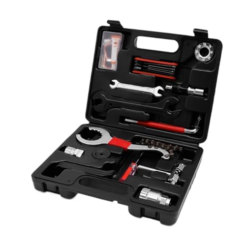 Bike Bicycle Repair Tool Kit，with Tool Box, Bike Tool Kit, Home Multi-Purpose Repair Kit, Suitable for Professional Bicycle Repair, Home Routine Repair