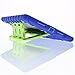 Gumdrop Cases Hideaway Stand Case for Apple iPad Pro 10.5 (2017) A1701, A1709 Tablet Armor Protection, Royal Blue/Lime Green